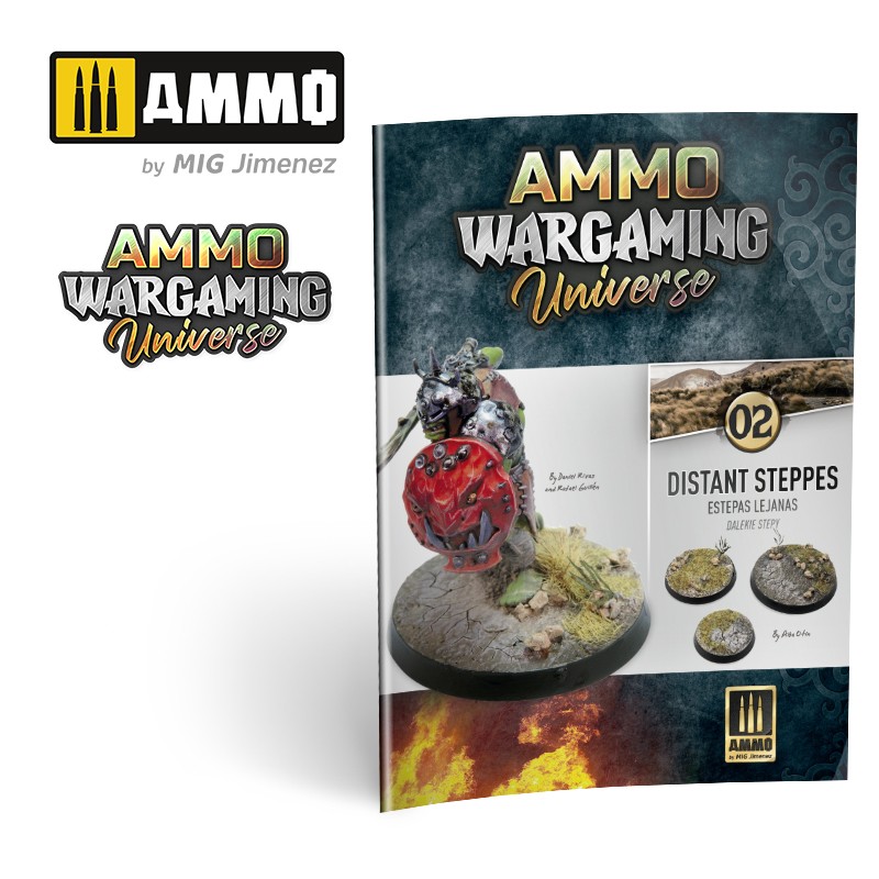 AMMO WARGAMING UNIVERSE Книга 02 - Далекие степи (английский, испанский, польский) / Book 02 - Distant Steppes (English, Castellano, Polski) - AMIG6921