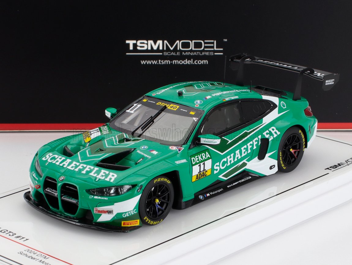 1:18 BMW 4-series M4 Gt3 Team Schubert Motorsport №11 Dtm Season (2024) Marco Wittmann, Green - TS0591