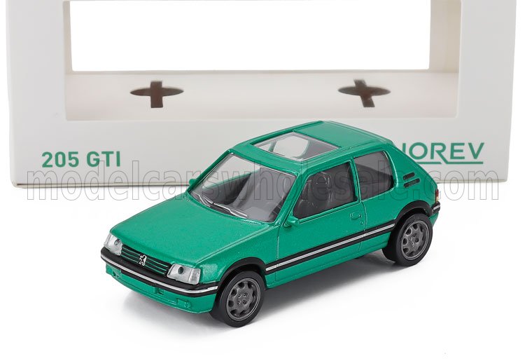 1:43 PEUGEOT 205 1.9 Gti (1992), Green - 430200-430201-205-GTI-GREEN