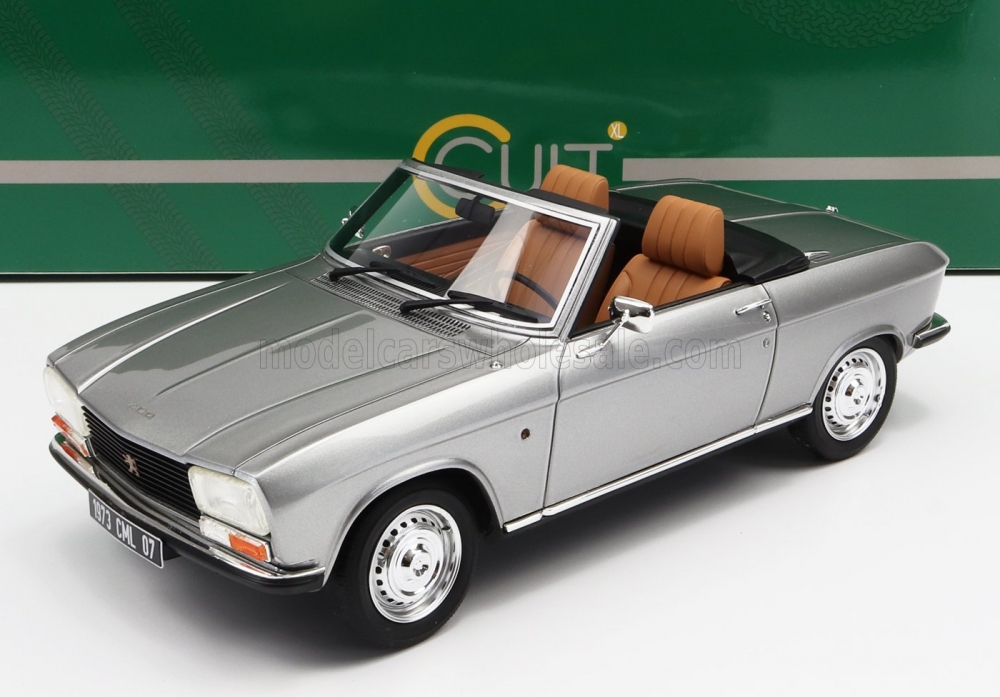 1:18 PEUGEOT 304 Cabriolet (1973), silver met - CML013-4
