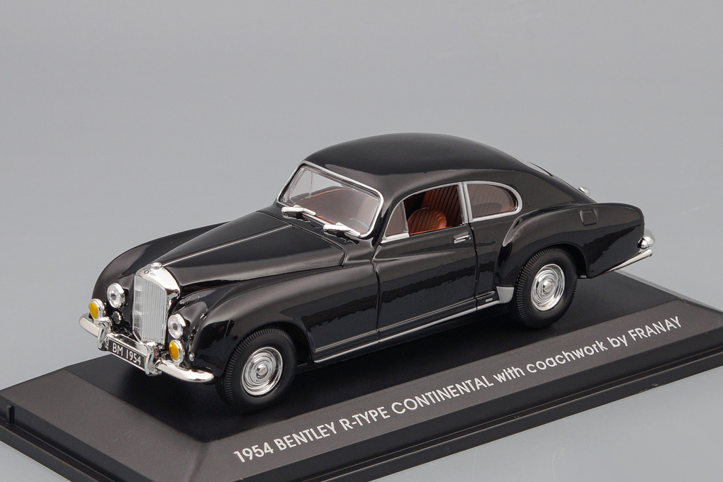 1:43 BENTLEY R-Type Continental with coachwork by Franay, black - 43212b