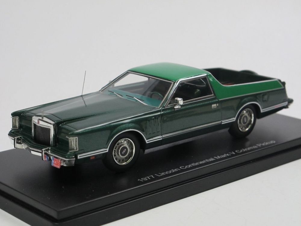 1:43 LINCOLN Continental Mark V Coloma PickUp (1977), green - EMUS43012C