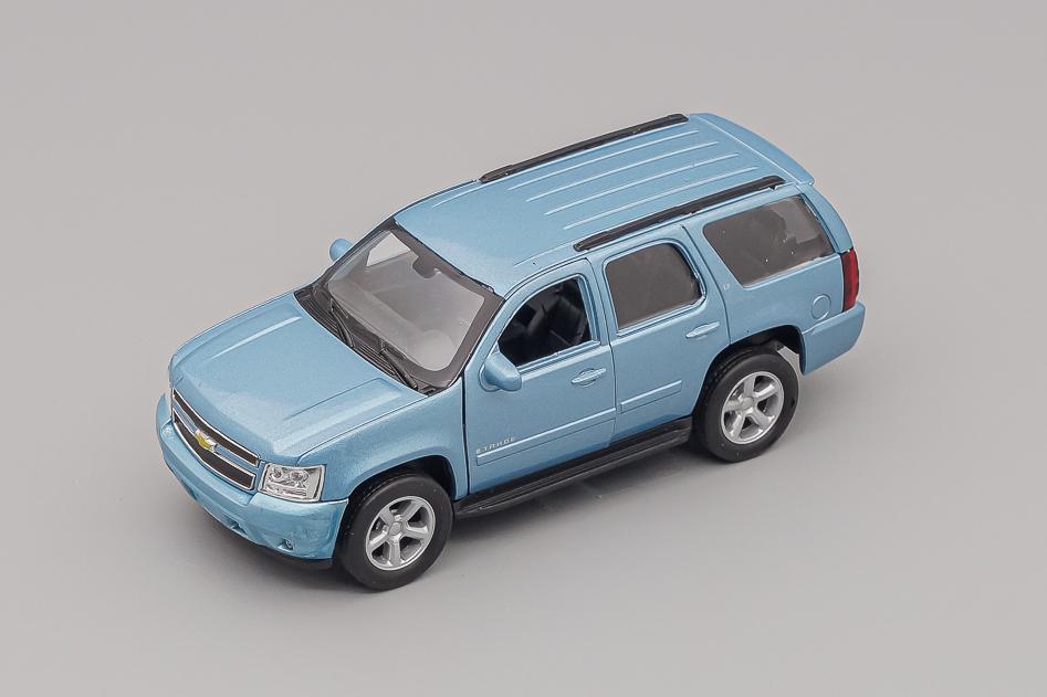 1:34 CHEVROLET Tahoe 2008, blue - 43607b-X1