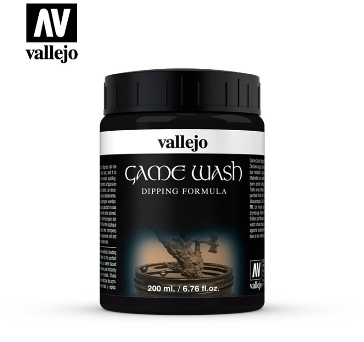 Краска Game Color Wash Черный (dipping formula) - 73301
