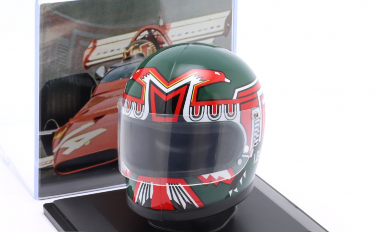 1:5 MINI HELMET Ferrari 312B Scuderia Ferrari Formula 1 Ignazio Giunti (1970) - MO8ALA0067