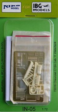 1:72 Сборная модель Набор дополнений Chevrolet  C15A No.11 Cab Watertank - IN-05