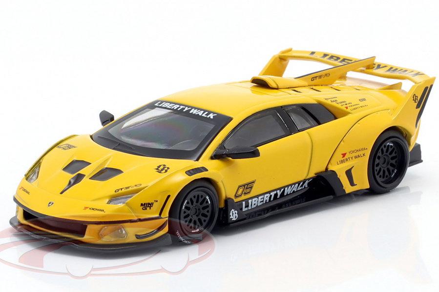 1:64 LAMBORGHINI Murcielago GT Evo LB-Silhoutte Works (2025), yellow - MGT01135-L