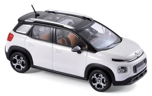 1:43 CITROEN C3 Aircross (кроссовер) (2017), pearl white / black - 155327