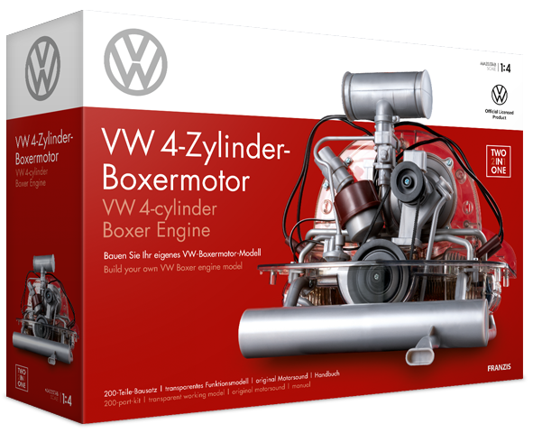 1:4 Сборная модель двигатель VOLKSWAGEN 4-cylinder boxer engine Year 1949-1953 - 67308