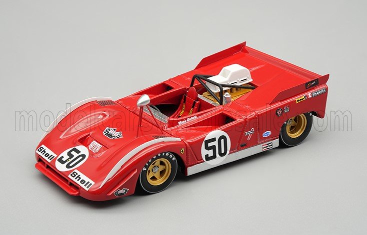 1:43 FERRARI 712 CAN-AM TEAM SEFAC №50 WATKINS GLEN Mario Andretti (1971) - TM43-32B