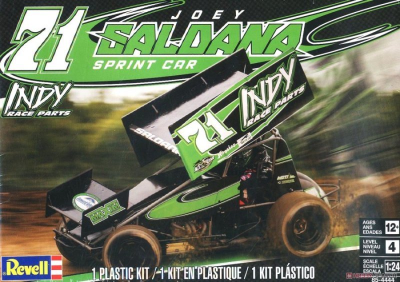 1:25 Сборная модель Indy Race #71 Joey SALDANA - 14444