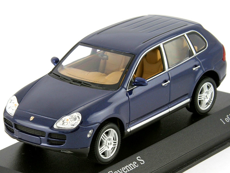 1:43 Porsche Cayenne S 2002 blue met - 400061000