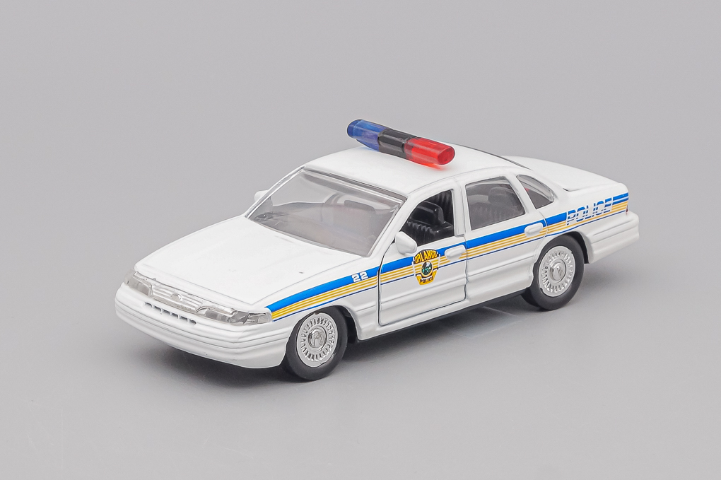 1:43 FORD Crown Victoria Orlando Police, white - LOT01428