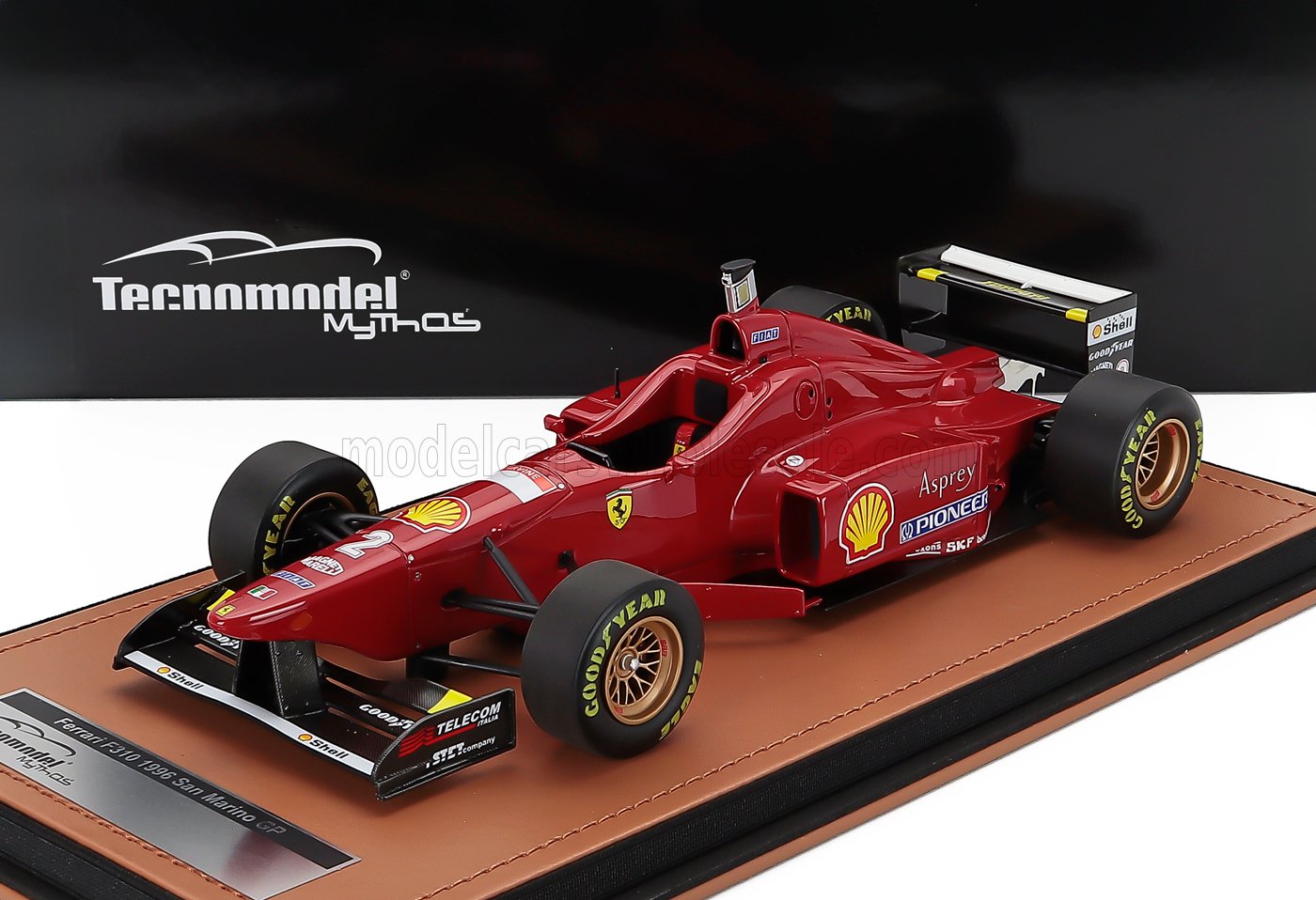 1:18 FERRARI F1 F310 №2 San Marino Gp Eddie Irvine (1996), Red - TM18-387B