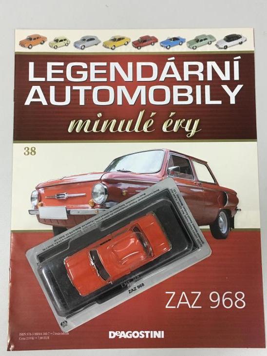 1:43 ЗАЗ 968, Legendarni automobily minule ery 38 - LAME039