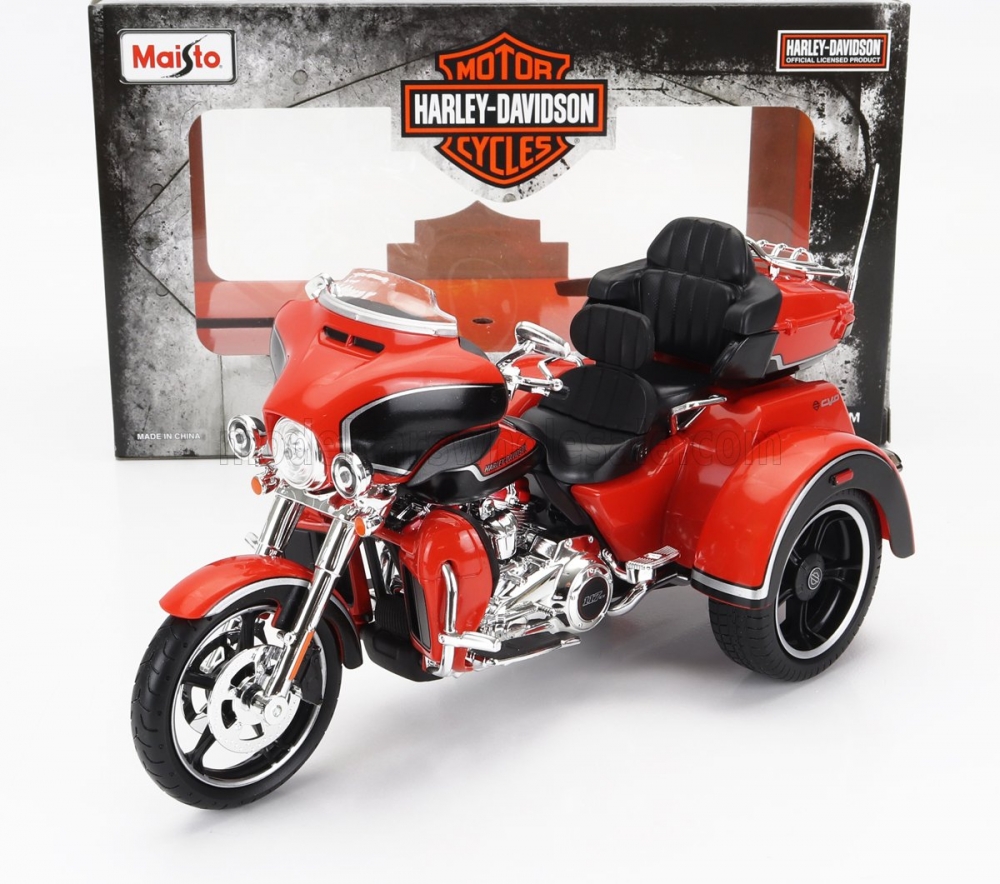 1:12 HARLEY DAVIDSON Cvo Tri Glide (2021), Orange - 32337OR