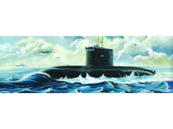 1:144 Сборная модель Подводная лодка  'Варшавянка' - 05903