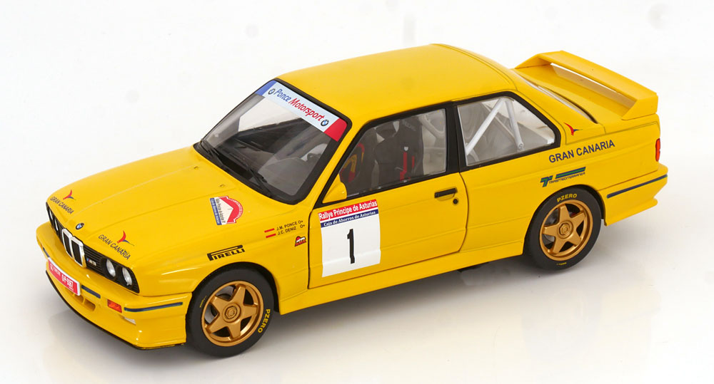 1:18 BMW M3 E30 No 1  Rally Principe de Asturias, Ponce/Deniz (1991) - S1801528