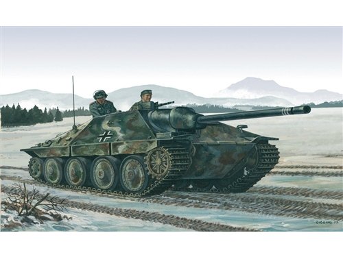 1:72 Сборная модель САУ JAGDPANZER 38(t) HETZER - 7057