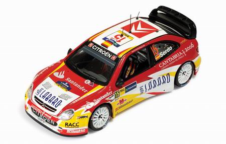 1:43 CITROEN XSARA WRC 15 D.Sordo-M.Marti Rally RACC Catalunya 2006, red - RAM238