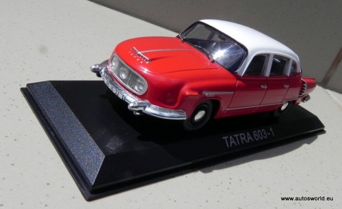 1:43 TATRA 603-1, Masini de Legenda 24, красно-белый - mas024