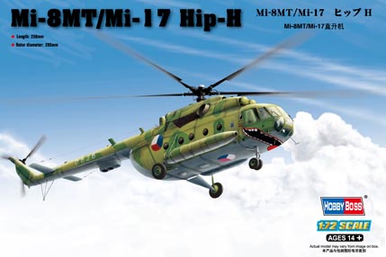 1:72 Сборная модель Вертолёт Mi-8MT/Mi-17 Hip-H - 87208