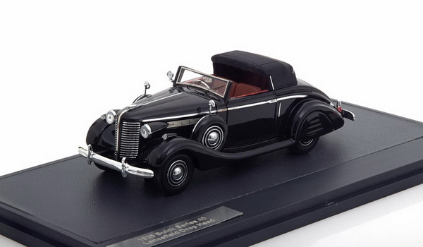 1:43 BUICK Series 40 Lancefield Drophead Coupe 1938 Black - MX50206-061