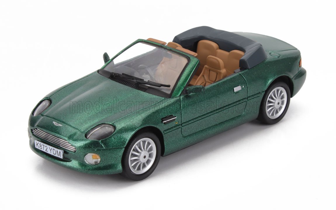 1:43 ASTON MARTIN Db7 Vantage Volante Spider Cabriolet Open (1993), green - ABDEA024