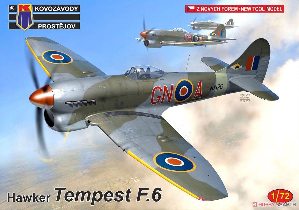 1:72 Сборная модель Tempest F.6 - KPM0223