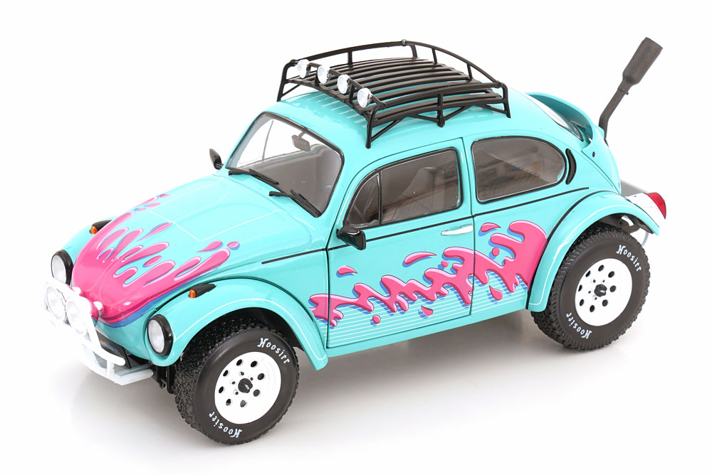 1:18 VOLKSWAGEN Käfer Baja Vice City Tribute (1976), turquoise pink - S1809604