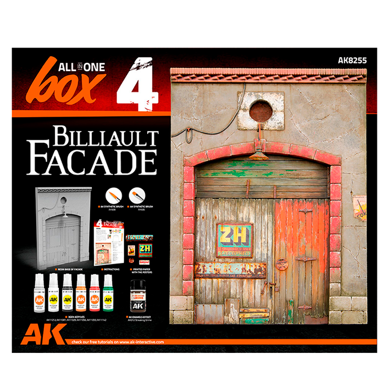 Набор 'ALL IN ONE' Промышленный фасад / BOX 4 – BILLIAULT FACADE - AK8255