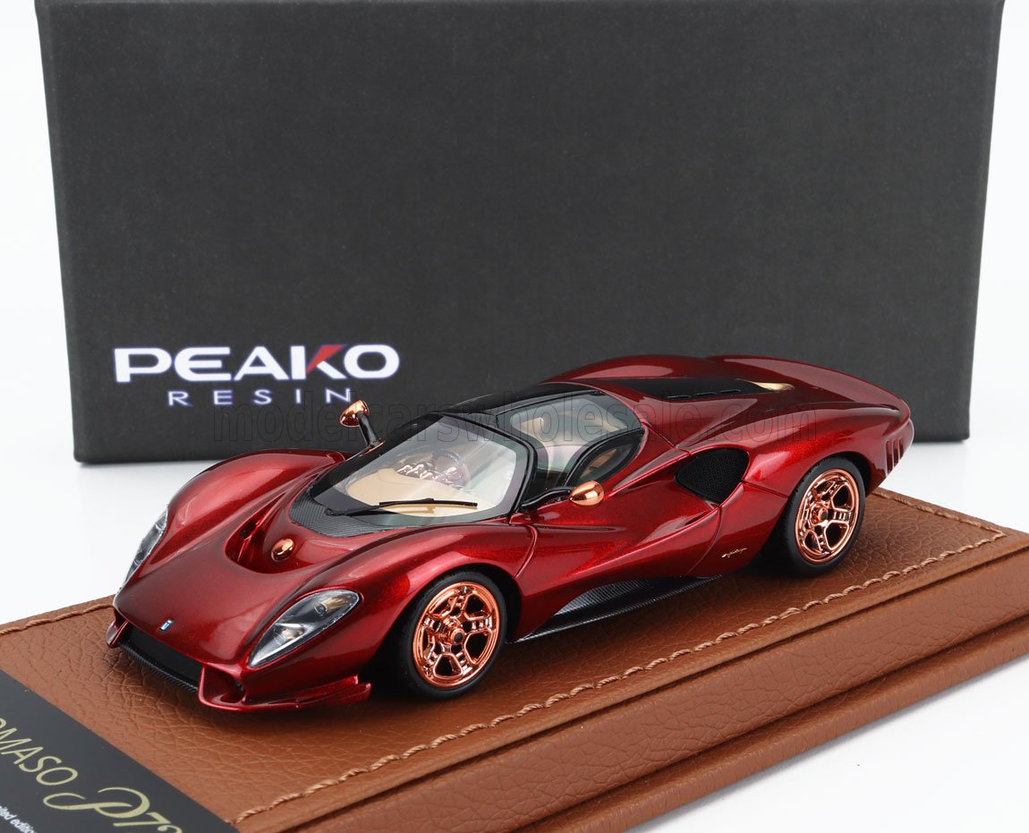 1:43 DE TOMASO P72 (2020), Red Met - 33800
