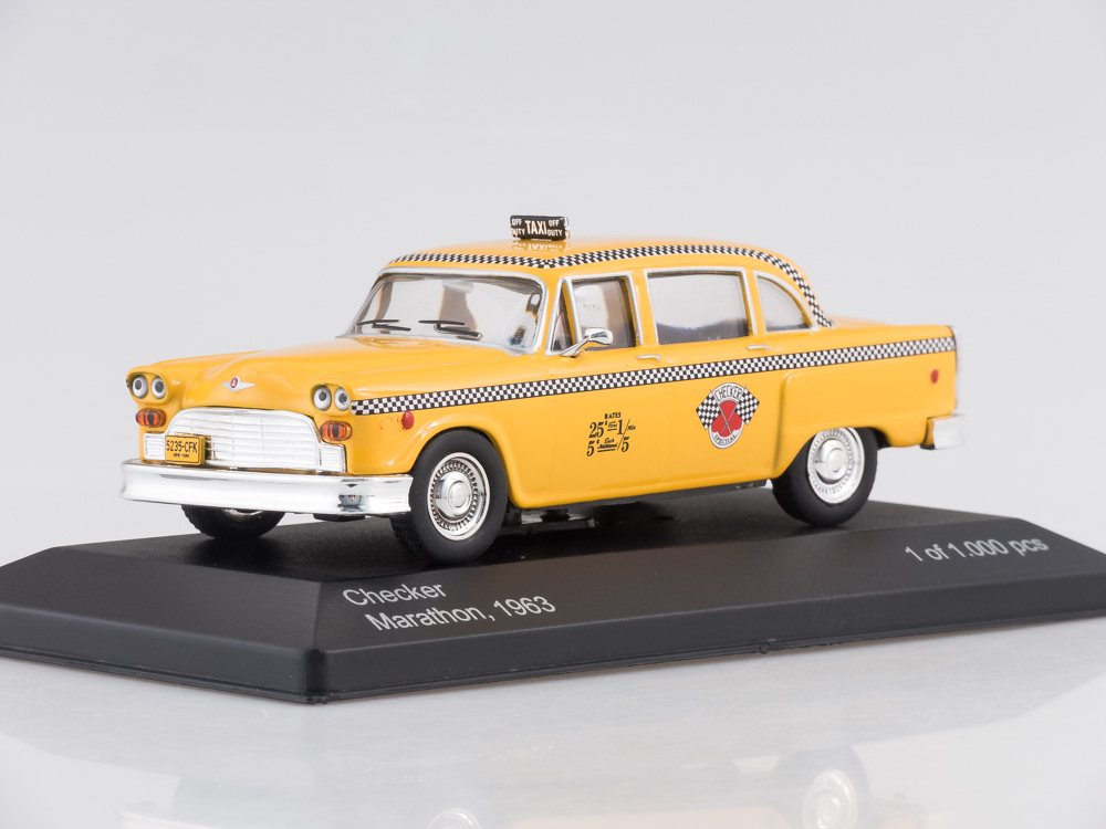 1:43 CHECKER Marathon 'New York Taxi' (1963), yellow - WB194