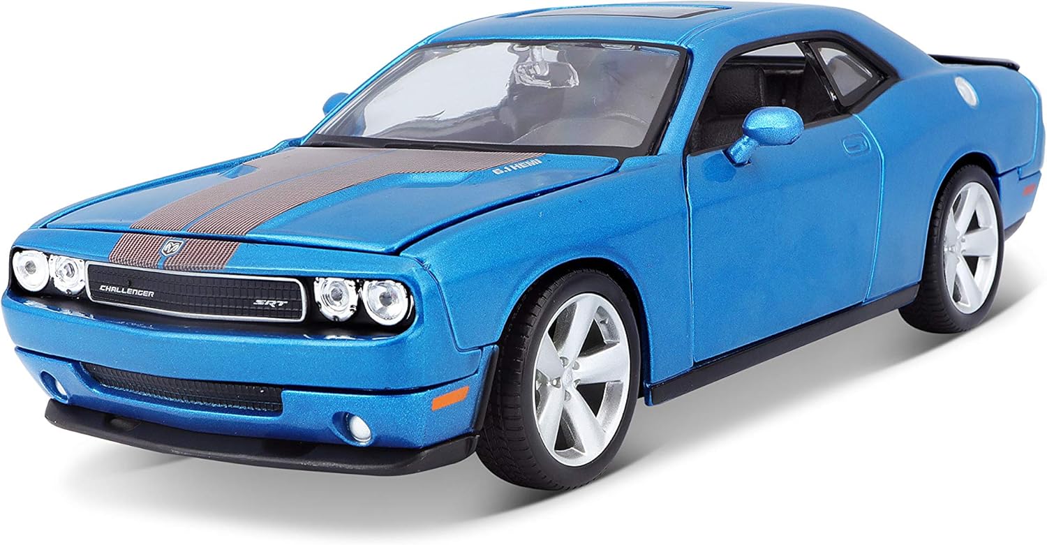 1:24 DODGE Challenger Srt8 6.1 Hemi Coupe (2008), Light Blue Met - 31280B