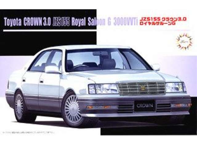 1:24 Сборная модель Toyota Crown 3.0 Royal Saloon G (JZS155) - 046082