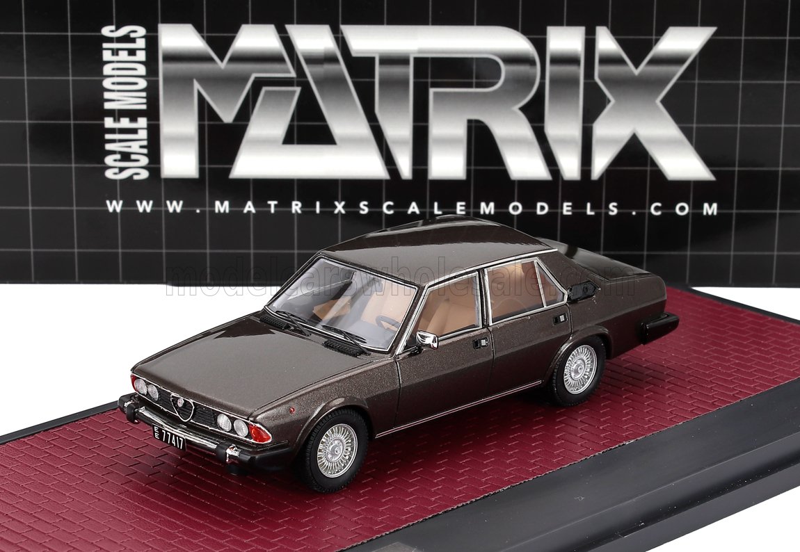 1:43 ALFA ROMEO Alfa 6 2.5i (t119) (1979), Brown - MX40102-193