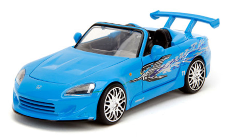 1:24 HONDA S2000 Cabriolet Open (2001) - Fast & Furious, Blue - 35875