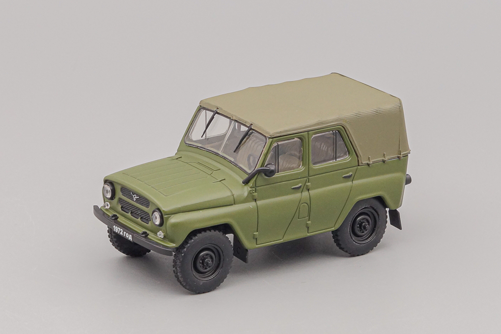 1:43 (Б/У) УАЗ 469, хаки - P3010-X3