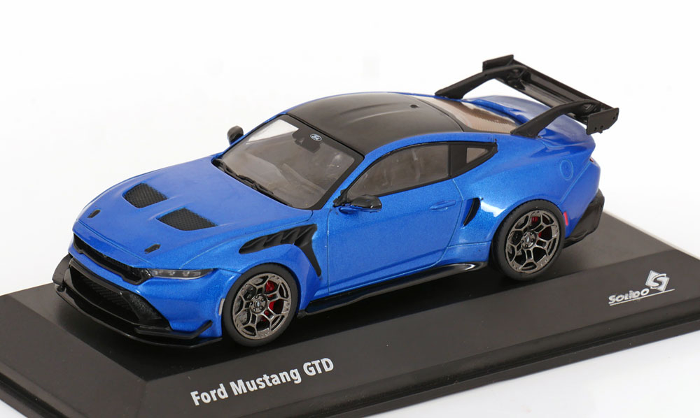 1:43 FORD Mustang GTD (2025), blue metallic (indulgent blue) - S421438288