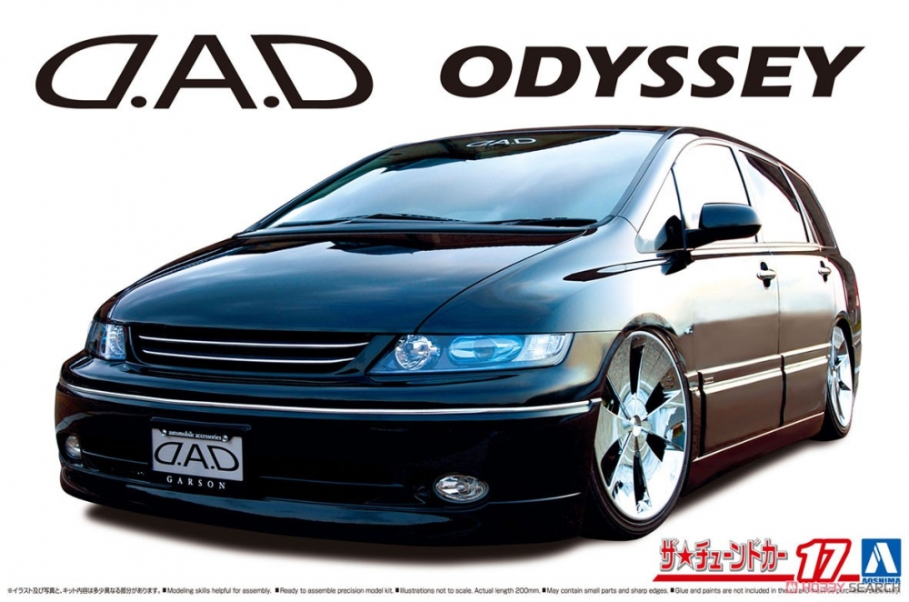1:24 Сборная модель Honda Odyssey 03 D.A.D. - 06334