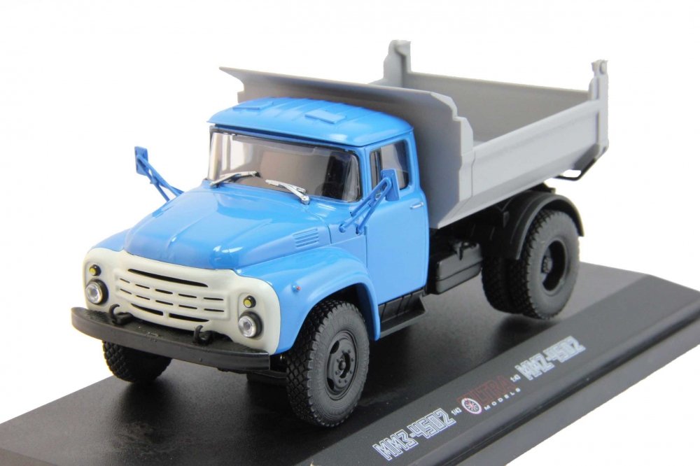 1:43 ММЗ 4502 поздний, голубой / серый - A003