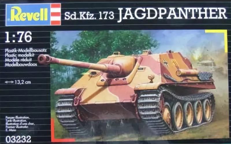1:76 Сборная модель Немецкая САУ Jagdpanther - 03232