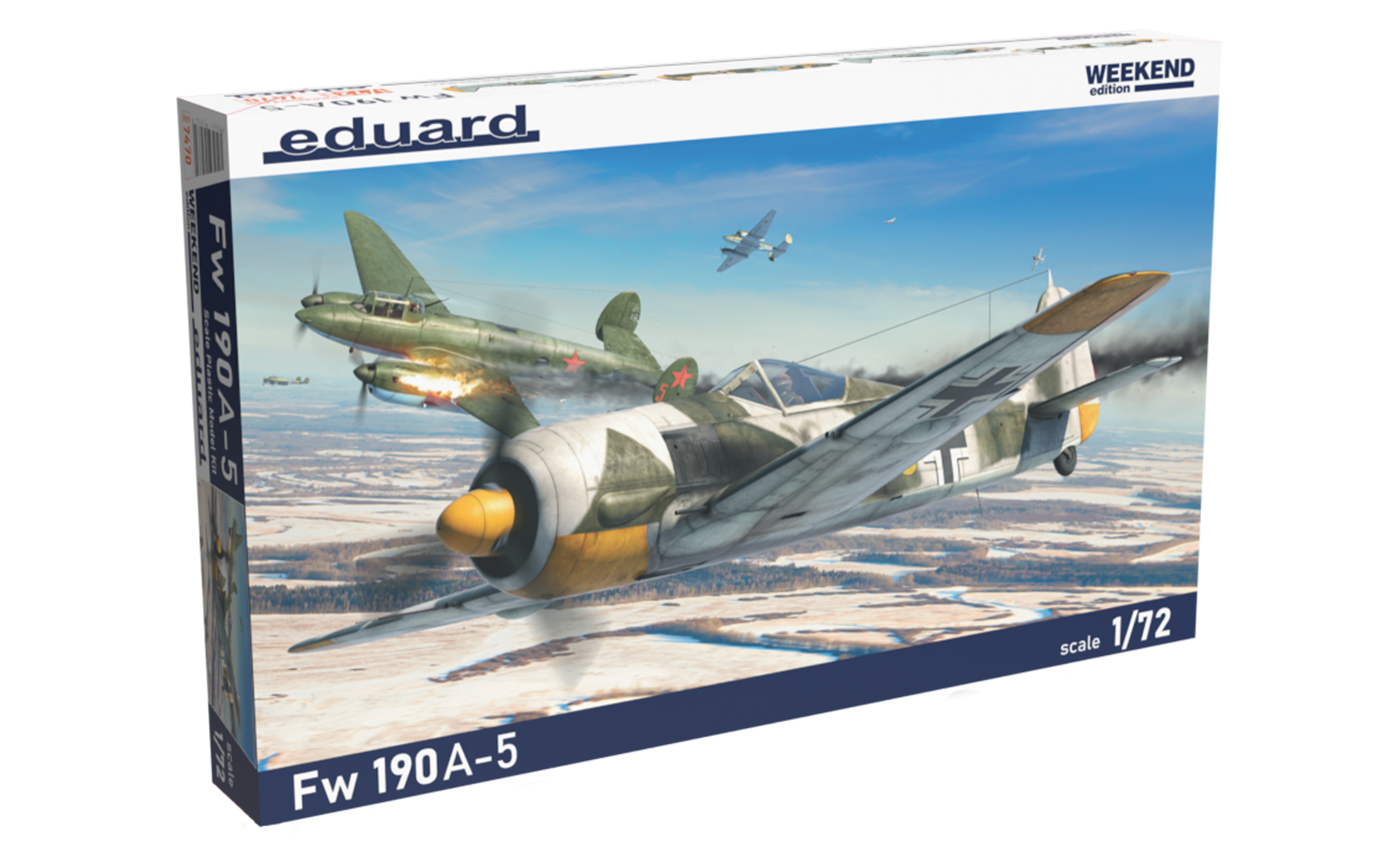1:72 Сборная модель Fw 190A-5 - 7470
