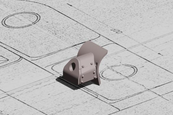 1:72 Бронемаска для Т-34-76, пушка Ф-34 - Br72004