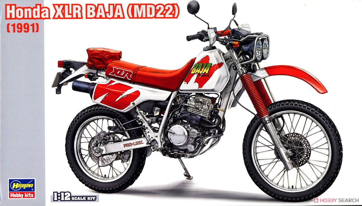 1:12 Сборная модель Honda XLR BAJA (MD22) (1991) - 21516
