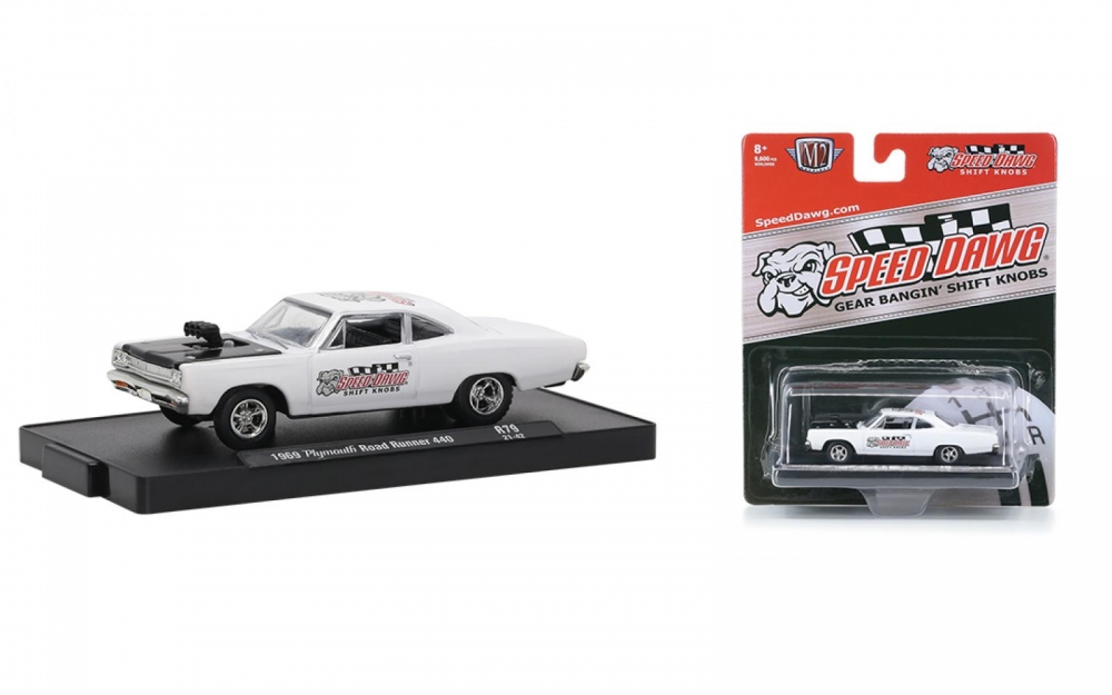 1:64 PLYMOUTH Road Runner (1969),white - R792142