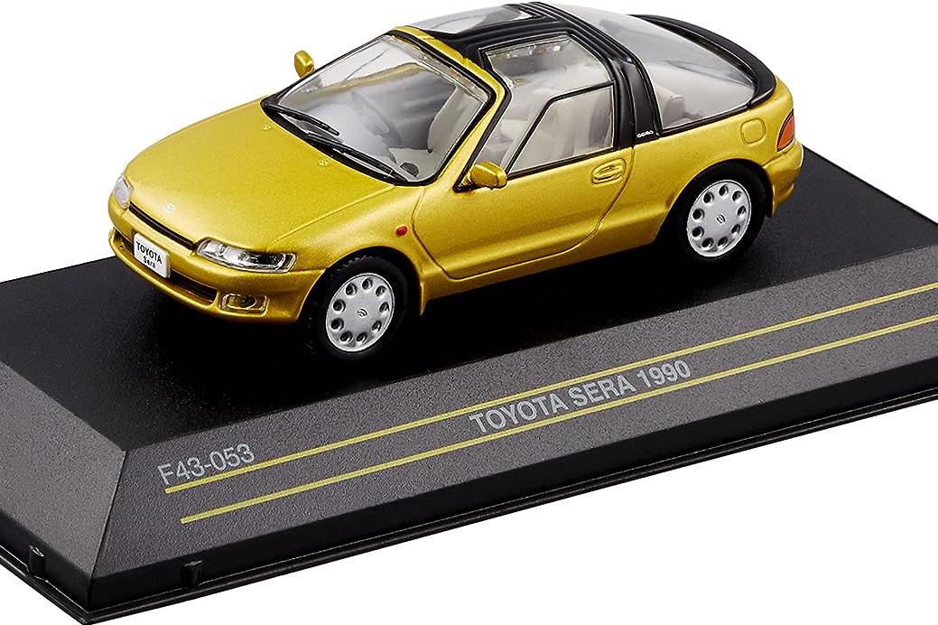 1:43 TOYOTA Sera Coupe (1990), yellow - F43-053