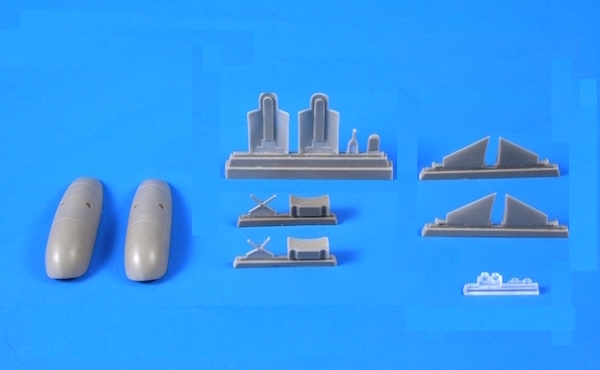 1:72 Blenheim Mk. 'Finnish AF 1.serie' Fixed type Ski Undercarriage for Airfix - 7344