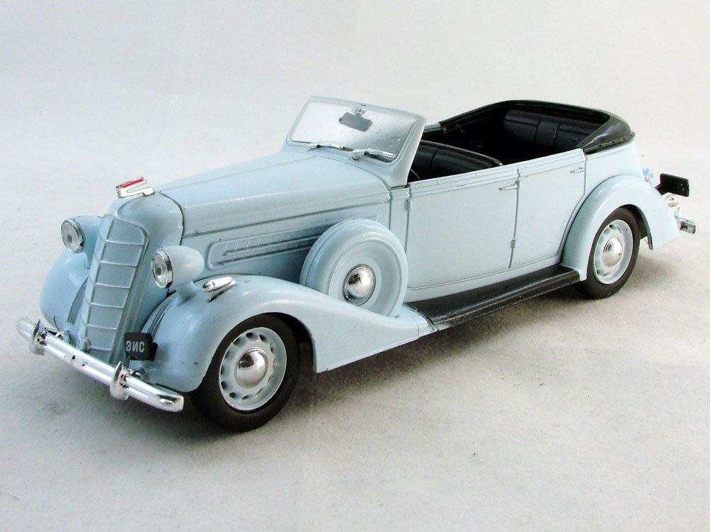 1:43 ЗИS 102, Автолегенды СССР. Лучшее 3, серо-голубой - ALL003
