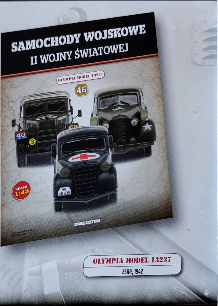 1:43 OLYMPIA Model 13237 из серии Samochody Wojskowe Ii Wojny Światowej - SW046